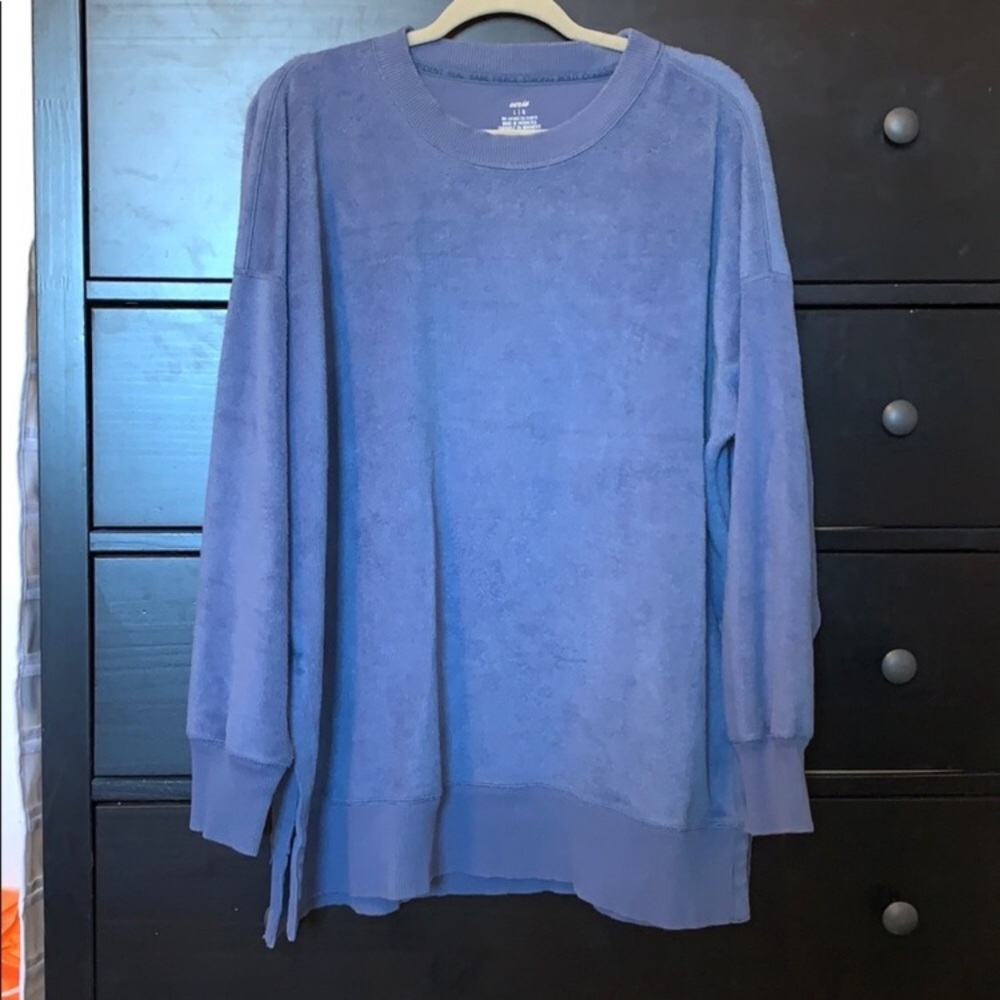 Aerie furry sweatshirt